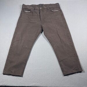 Polo Ralph Lauren Twill Pants Mens Size 46x30 The Prospect Straight Leg Brown